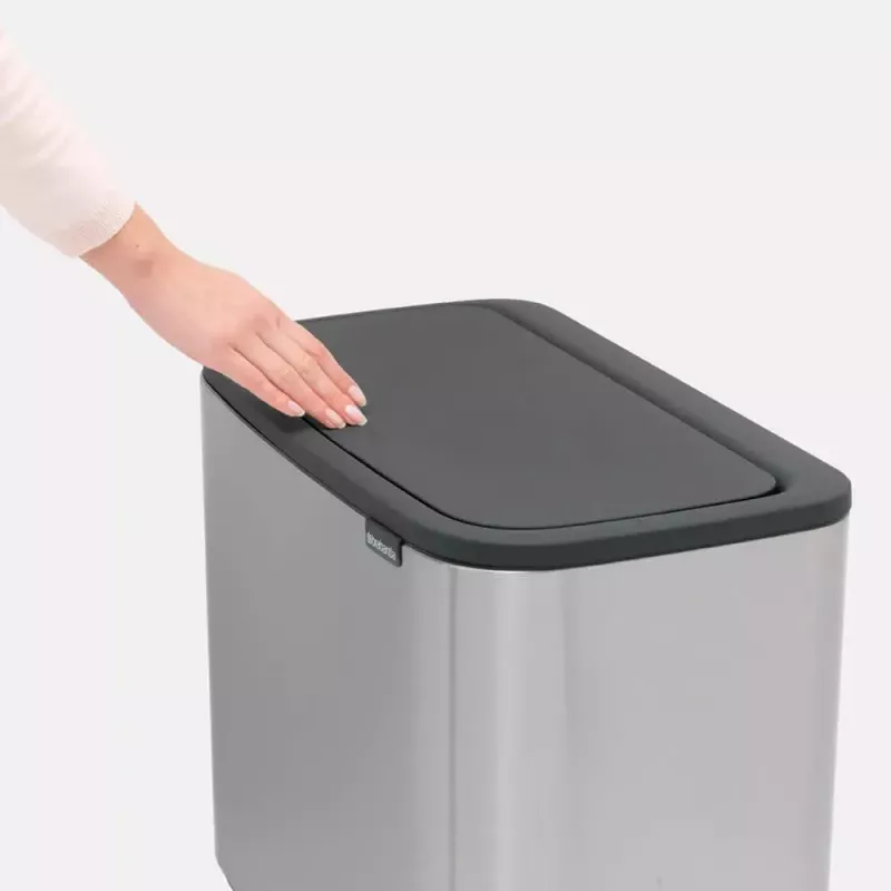 Trash Can Brabantia 316227 34L Rectangular Plastic Steel