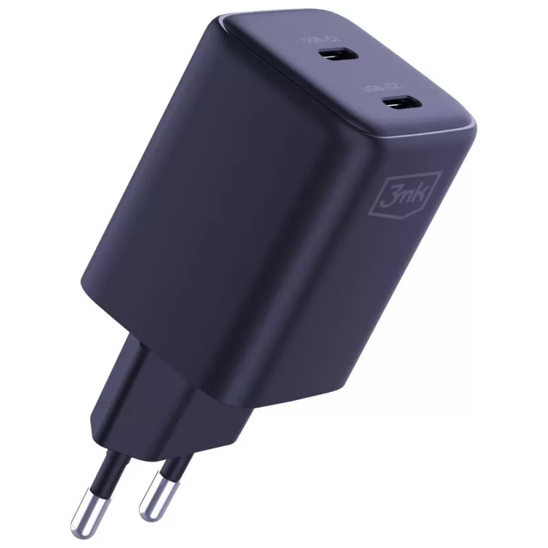 3MK Charger Hyper Charger PD 45W GaN QC4+ PPS — 45W USB-C PD GaN fast charger