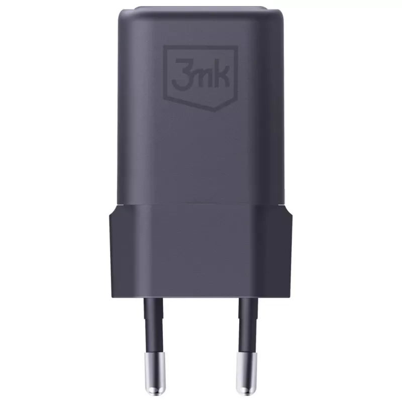 Charger 3MK Hyper Charger PD 33W GaN QC4+ black — 33W PD fast charger with GaN technology