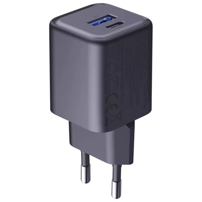 Charger 3MK Hyper Charger PD 33W GaN QC4+ black — 33W PD fast charger with GaN technology