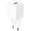 Wall charger 3MK Hyper Charger PD 33W GaN QC4+ white — USB‑C PD 33W, GaN, Quick Charge 4+
