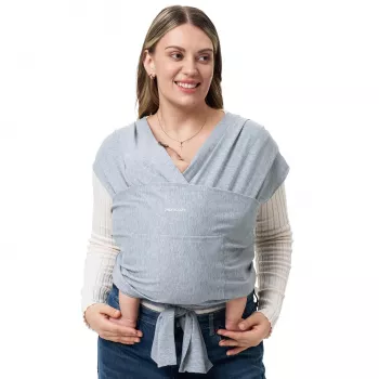 Momcozy Baby Wrap Carrier Grey