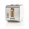 Toaster Nedis KABT510EWT — 2-slice stainless steel housing, 900 W, white