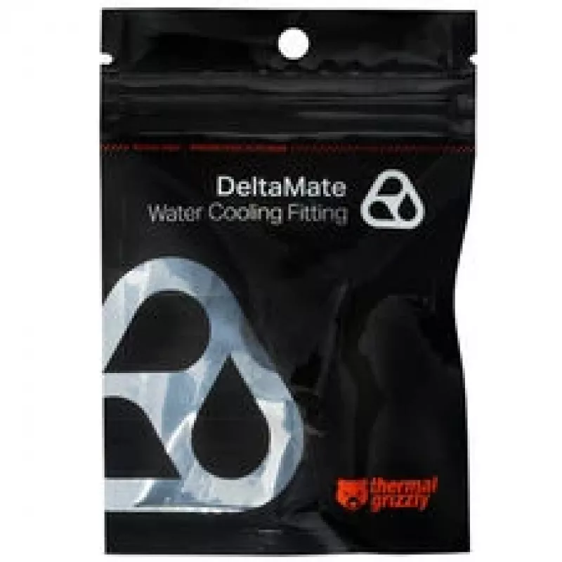 Thermal Grizzly DeltaMate Extender MM7R – water-cooling fitting, Matt Nickel, 1 pcs. (TG-DM-FIT-0211)