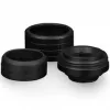Thermal Grizzly Thermal Interface Fitting DeltaMate Fitting HT16 Black (6-Pack)