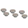 Thermal Grizzly DeltaMate Plug - Matt Nickel (6-Pack) (TG-DM-FIT-6209)