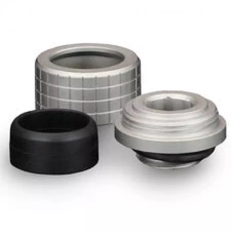 Thermal Grizzly DeltaMate Fitting HT14 Matt Nickel 6-pack — thermal interface material accessory