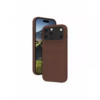 dbramante 1928 Roskilde MS - leather Case for iPhone 17 Pro Max compatible with MagSafe (dark tan)