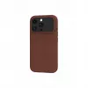 dbramante 1928 Roskilde MS - leather Case for iPhone 17 Pro Max compatible with MagSafe (dark tan)