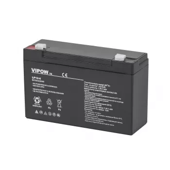 VIPOW 6V 12Ah gel battery