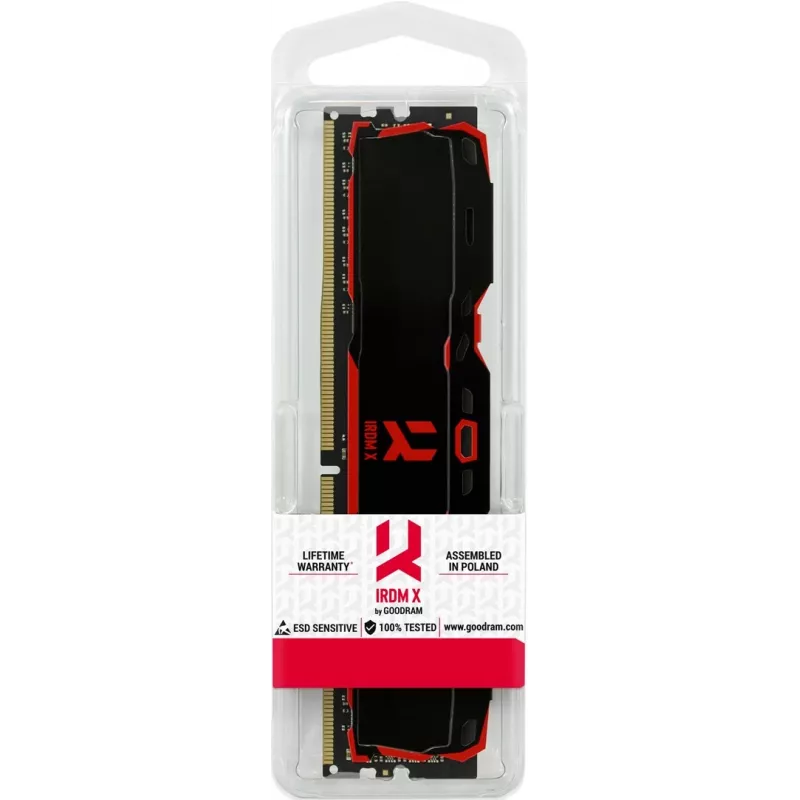GOODRAM DDR4 16GB 3200MHz IRDM X BLACK RETAIL
