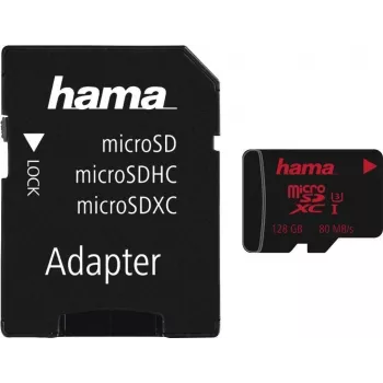 Hama 00213116 Memory Card 128 GB MicroSDXC UHS Class 3 (00213116)