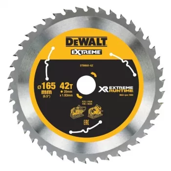 DeWALT DT99561-QZ circular saw blade 16.5 cm 1 pc(s)