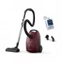 Drum vacuum AEG AB51C1DR5B — Dry 3 L dust bag, 750 W, Hygiene Filter, red