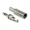 Wire connector DELOCK 65532, 3.5 mm metal, silver