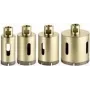 Core drill set Metabo 628319000 — 4-piece wet core bits Ø50 mm and Ø40 mm