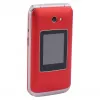 Flip phone Olympia VITUS 4G — 2.8 inch (7.11 cm) LCD, Bluetooth, FM radio, 147 g, Red
