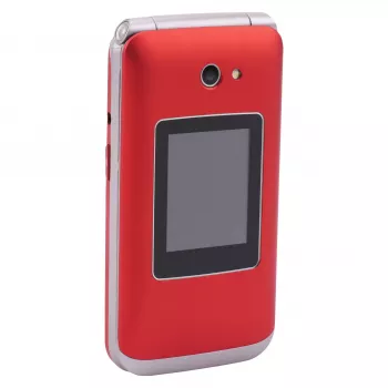 Flip phone Olympia VITUS 4G — 2.8 inch (7.11 cm) LCD, Bluetooth, FM radio, 147 g, Red