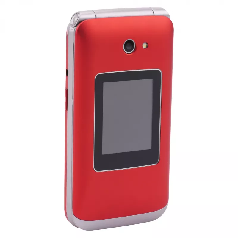 Flip phone Olympia VITUS 4G — 2.8 inch (7.11 cm) LCD, Bluetooth, FM radio, 147 g, Red