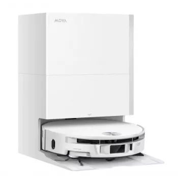 MOVA S70 Roller White Vacuum-Mop Robot with Automatic Cleaning Station, model S70 ROLLER