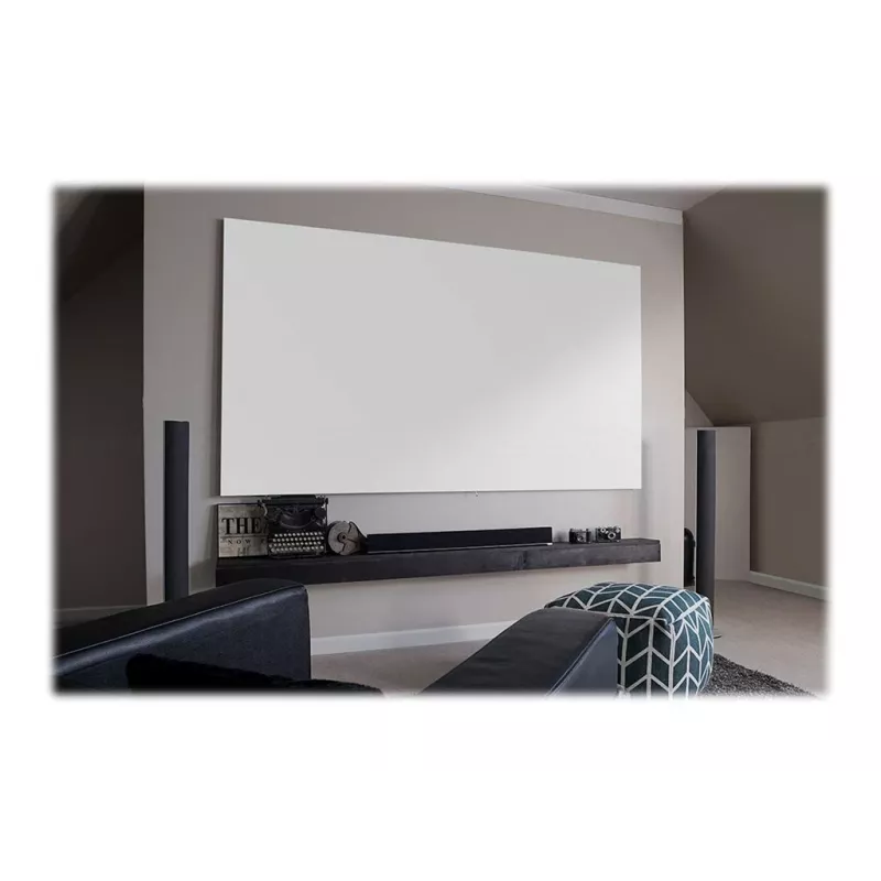 Elite Screens | Fixed Frame Projection Screen | AR110WH2 | Diagonal 110 inch | 16:9 | Black
