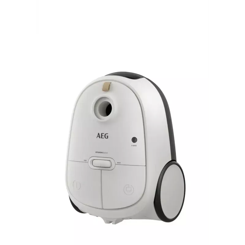 Cylinder vacuum AEG AB61H6SW — 850 W, dry cleaning, 3.5 L dust bag, Allergy Plus filter, white