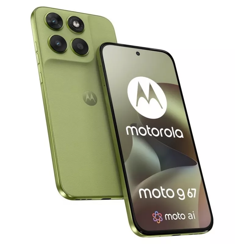 Smartphone Motorola G67 5G 8GB/256GB Nile — 6.78 inch 120Hz pOLED, Dimensity 6300, 50+8MP, NFC, IP64