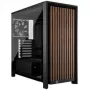 CORSAIR Mid-Tower PC Case FRAME 4000D RS Wood — Black/Walnut