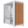 Mid-Tower PC Case CORSAIR FRAME 4000D RS Wood White/Oak, Mid-Tower ATX-compatible, Tempered Glass