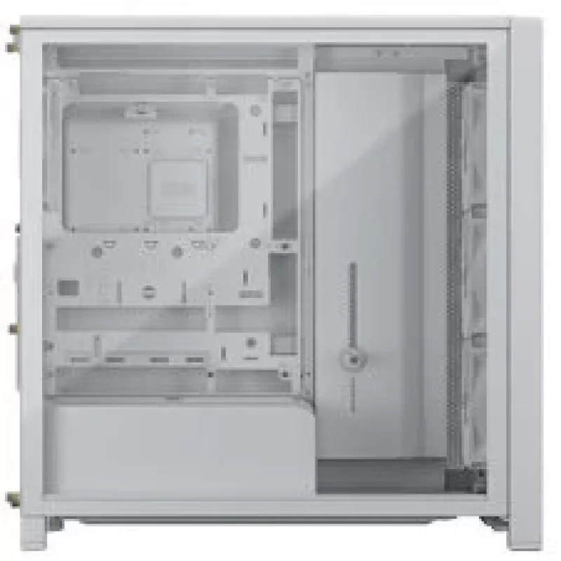 Mid-Tower PC Case CORSAIR FRAME 4000D RS Wood White/Oak, Mid-Tower ATX-compatible, Tempered Glass