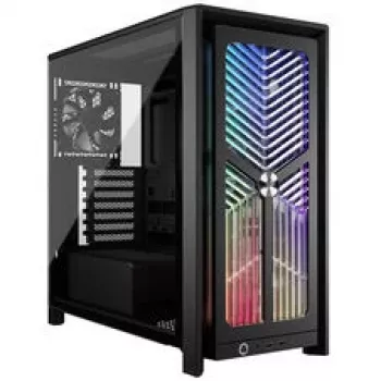 Corsair FRAME 4000X RS Mid-Tower PC-Enclosure Black RGB-Fan 4x RS120 PWM
