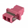 Lindy - Network Coupler - LC Multi-Mode (W) to LC Multi-Mode (W) - Fibre Optic - Violet, RAL 4003