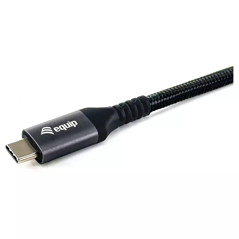 EQUIP USB4 Gen 2x2 C–C Cable 3.0m, PD 100W, 4K/60Hz, 20Gbps, Black