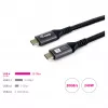 EQUIP USB4 Gen 2x2 C–C Cable 3.0m, PD 100W, 4K/60Hz, 20Gbps, Black