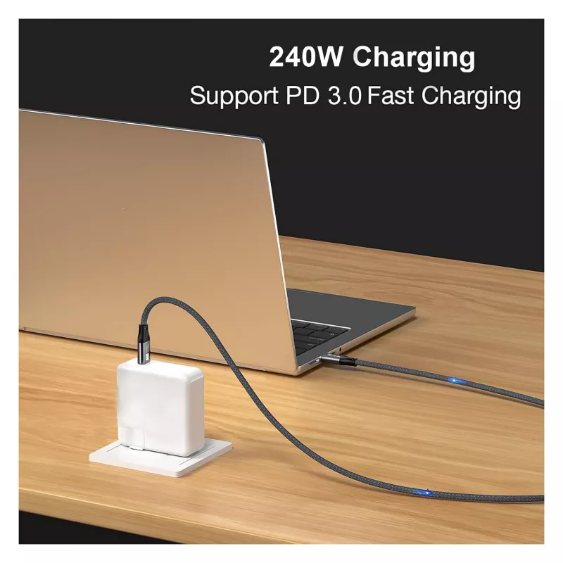 EQUIP USB4 Gen 2x2 C–C Cable 3.0m, PD 100W, 4K/60Hz, 20Gbps, Black