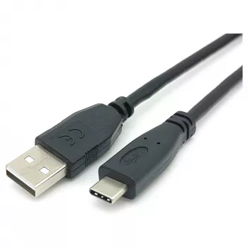 EQUIP USB 2.0 C to A Cable M/M 0.5 m, USB 2.0, 0.48 Gbit/s, Nickel-plated contacts, Black
