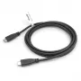 EQUIP USB 2.0 Type-C to Type-C Cable M/M 0.3m PD 60W, 0.48 Gbit/s, Nickel-plated Contacts, Black