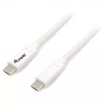EQUIP USB 3.2 Gen 1 Type-C to Type-C Cable 0.5m PD 60W 5Gbps White
