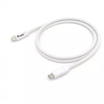 EQUIP USB 3.2 Gen 1 Type-C to Type-C Cable 0.5m PD 60W 5Gbps White
