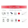 EQUIP USB 3.2 Gen 1 Type-C to Type-C Cable 0.5m PD 60W 5Gbps White