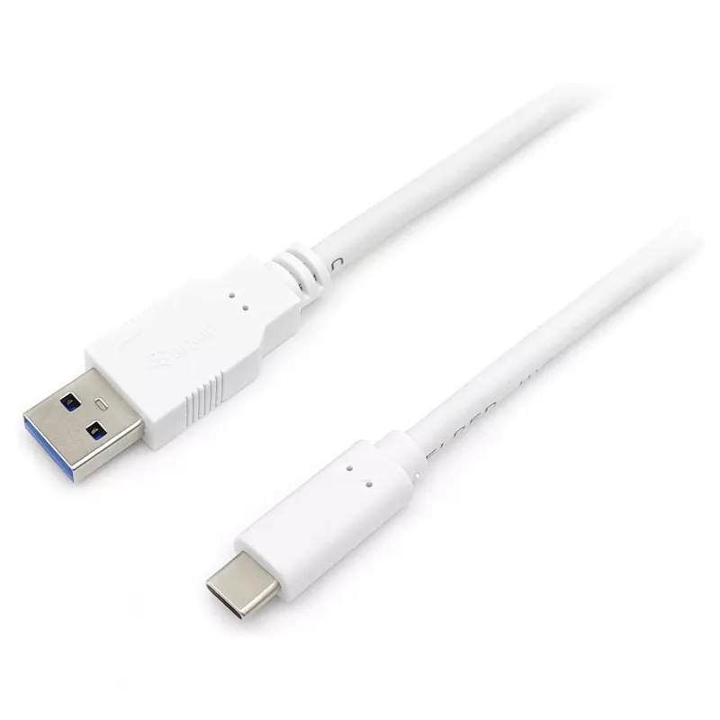 USB 3.2 Gen 1 C to A Cable EQUIP 0.5 m 5 Gbps White (USB-C to USB-A, nickel-plated contacts)