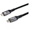 USB4 Gen3x2 C–C Cable EQUIP 128380, 0.5 m, PD 3.1 240W, 40 Gbps, 8K/60Hz, Black