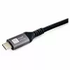USB4 Gen3x2 C–C Cable EQUIP 128380, 0.5 m, PD 3.1 240W, 40 Gbps, 8K/60Hz, Black