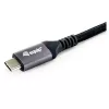 USB4 Gen3x2 C–C Cable EQUIP 128380, 0.5 m, PD 3.1 240W, 40 Gbps, 8K/60Hz, Black