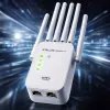 Wi‑Fi Signal Booster QOLTEC AC1200 – QOLTEC AC1200 dual‑band signal amplifier