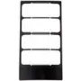 Lens for AXIS security camera model 01235-001, black, interchangeable camera lens