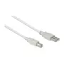 Good Connections USB2.0 Cable A-B Grey 0,25m