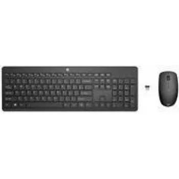Keyboard and wireless mouse combo HP 235 — full-size keyboard, RF wireless, black