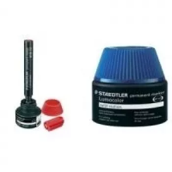 Marker refill Staedtler Lumocolor 488 50-3, permanent blue ink, 30 ml
