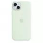 Silicone Case with MagSafe for Apple iPhone 15 Plus — Silicone, Mint, for 6.7 inch iPhone 15 Plus